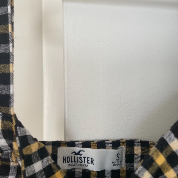 Gingham Plaid Dress (Hollister) - Picture 3 of 3